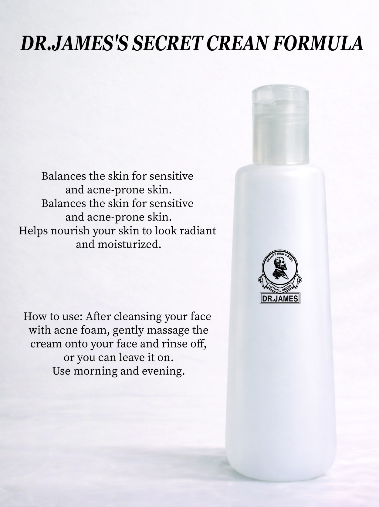 B10 ดร.เจมส์ มิลล์ไวน์เทนนิ่งครีม 100 กรัม