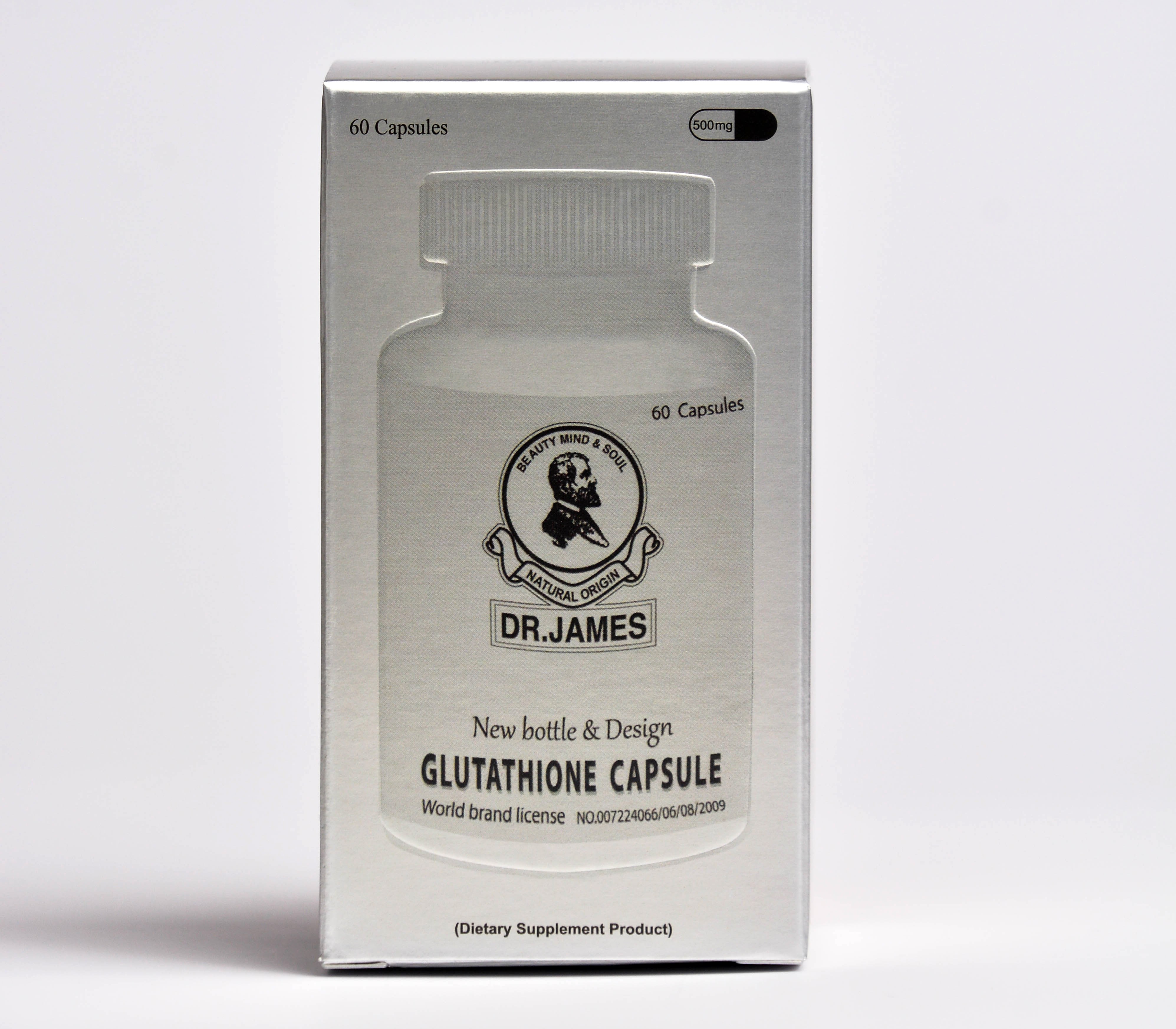 M39 DR JAMES GLUTATHIONE CURMA CAPSULE 500mg ( 60 Capsule )