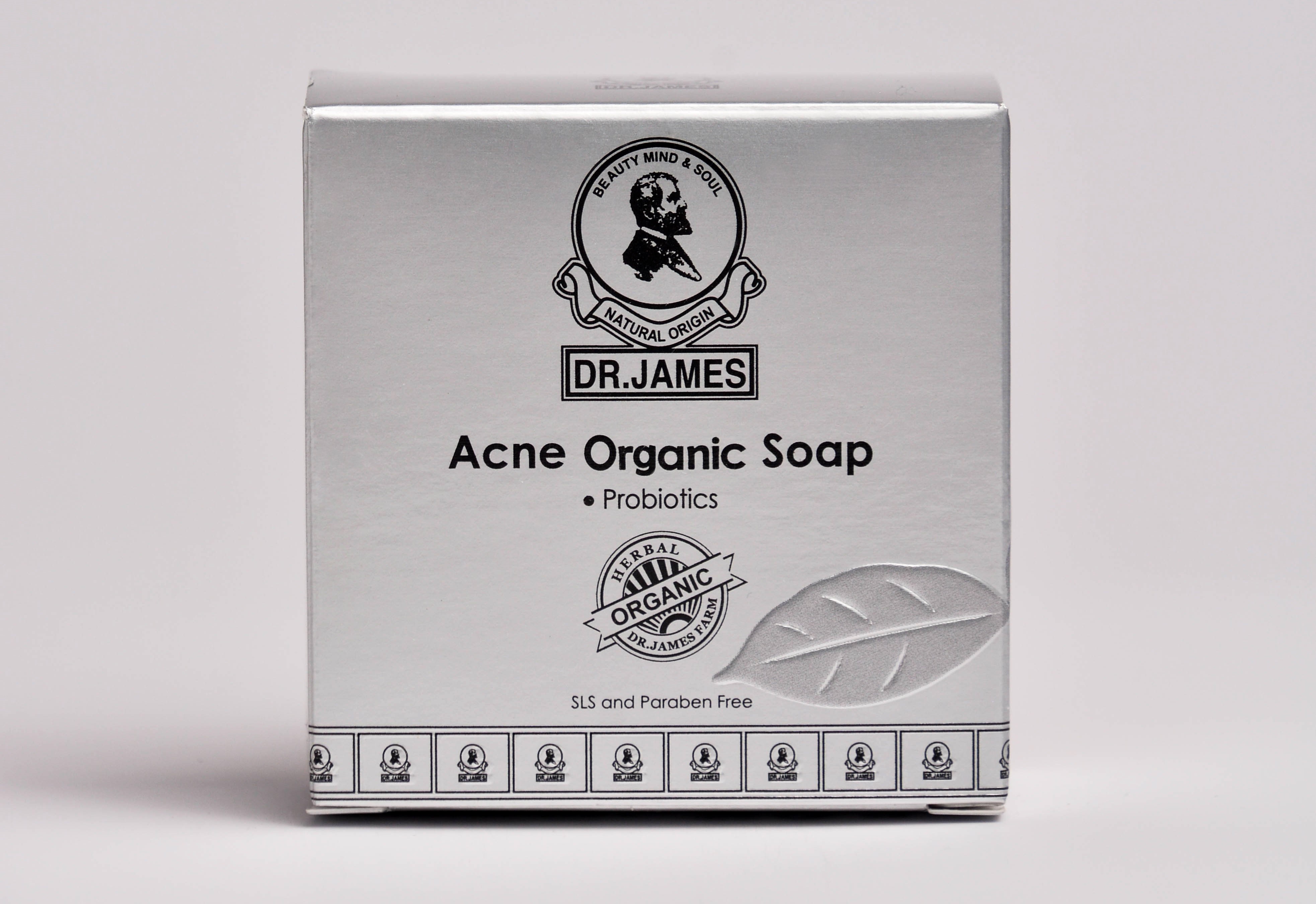 S1 DR.JAMES ACNE ORGANIC SOAP 80g.