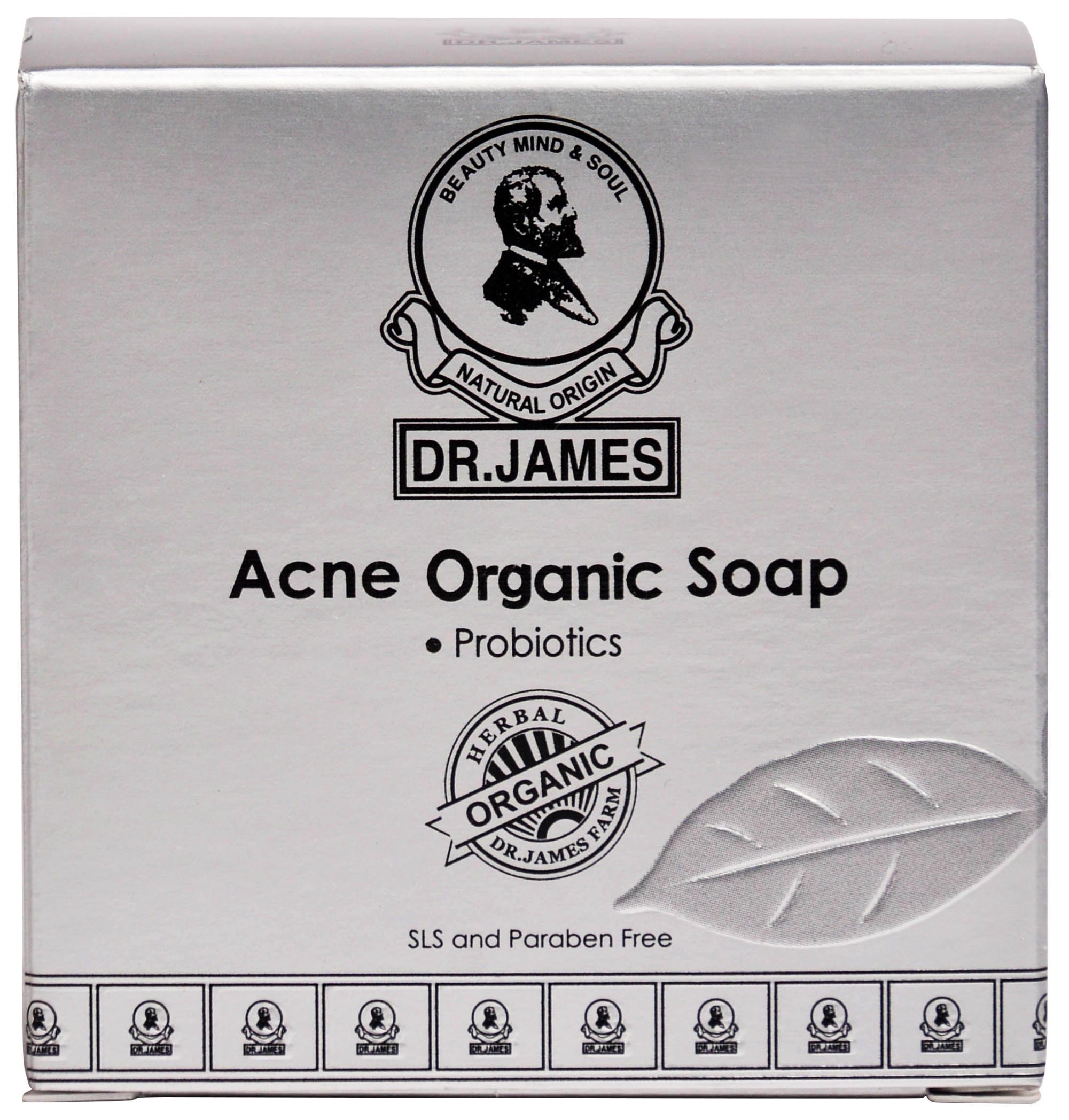 S1 DR.JAMES ACNE ORGANIC SOAP 80g.